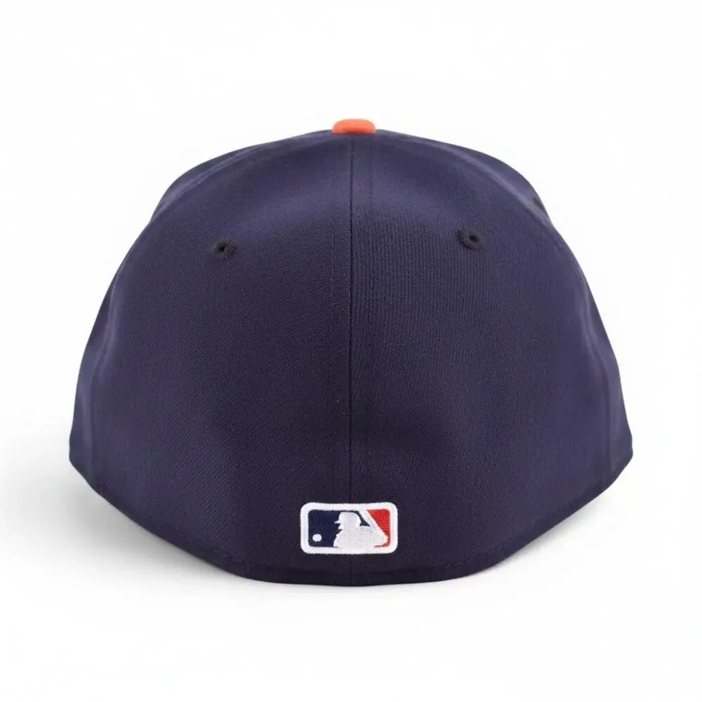 New Era Detroit Tigers Navy Fitted Cap, Size 7 7/8